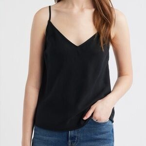 Women's Black Sleeveless Top